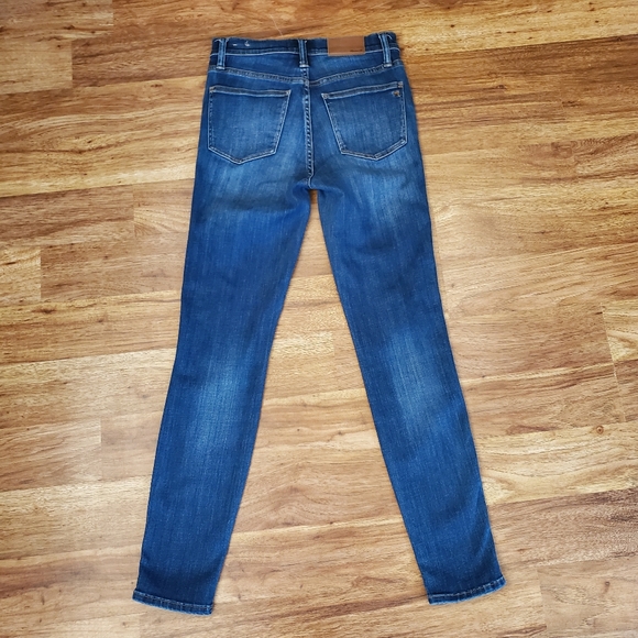 Madewell Size 25 10" High Rise Skinny Jeans - Picture 4 of 9